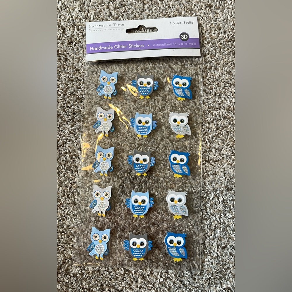 Free Add-on: Owl Stickers